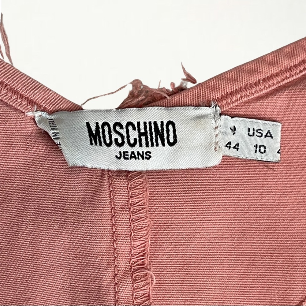 SOLD Vintage Y2K 2000s Moschino Jeans Asymmetrical Tattered Lace Dress - Picture 14 of 16
